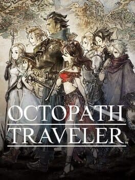 Octopath Traveler game cover art