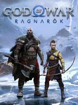 God of War Ragnarök game cover art