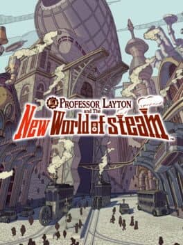Professor Layton and the New World of Steam game cover art