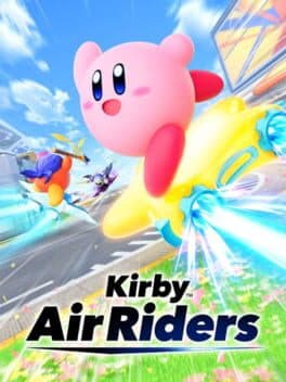 Kirby Air Riders game cover art