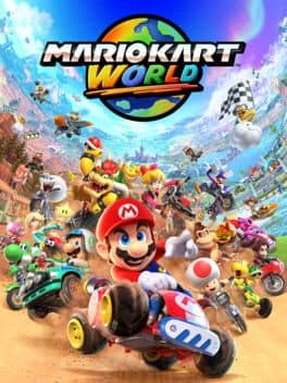 Mario Kart World game cover art