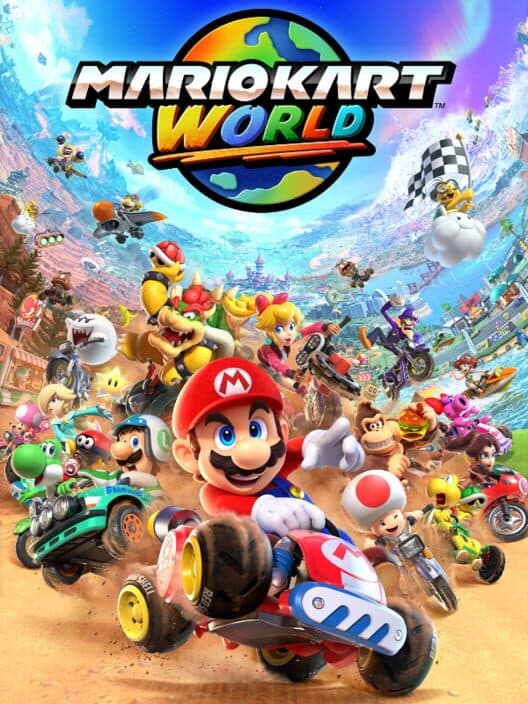 Mario Kart World cover art