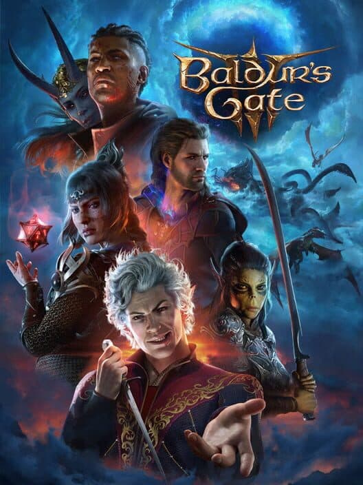 Baldur's Gate III game cover art